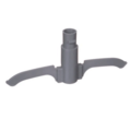Robot Coupe Lid wiper Support R23 Blixer 23 Grey 59503