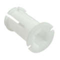 Robot Coupe Pusher Guide Ring, White Nylon Brush