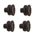 Robot Coupe Feet Four Black Food Processors - Juicers  x 4